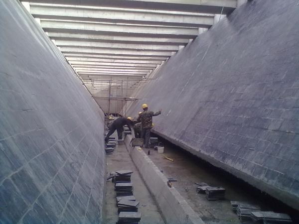 高強(qiáng)度鑄石板安裝施工